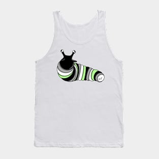 Agender Pride Fidget Slug Tank Top